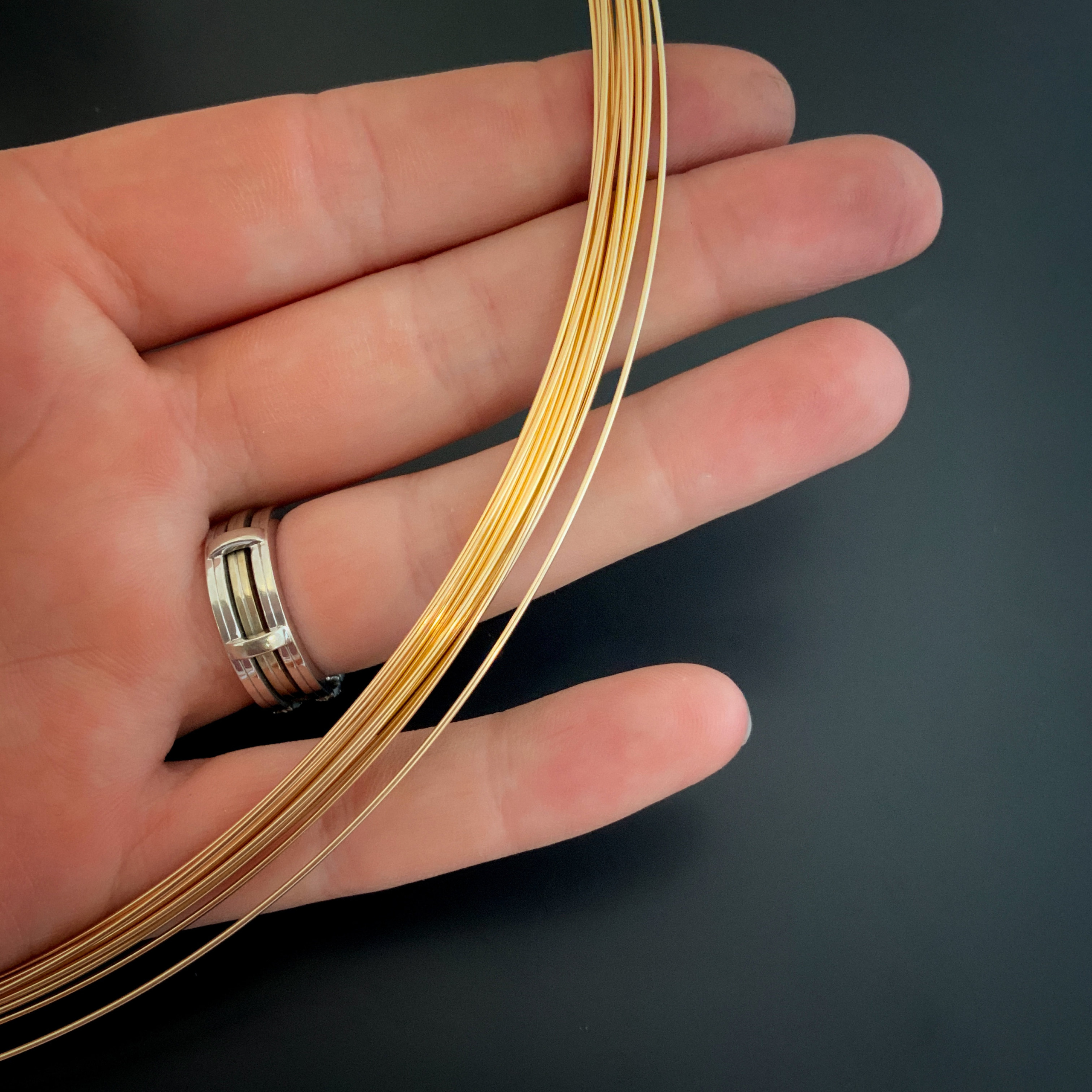 Round 14K Gold Filled Wire - 20 Gauge